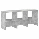 Magazine Rack Concrete Grey 102 x 30 x 45 cm 890963