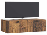 Wall-Mounted TV Cabinet Wall-mounted Old Wood 78.5 x 41 x 30 cm 898183
