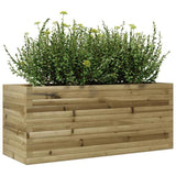 Garden Planter 110x40x45.5 cm Impregnated Wood Pine 847277
