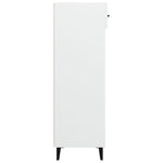 Shoe Cabinet White 60x35x105 cm Engineered Wood 812789