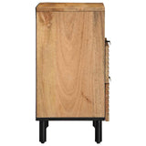 Bedside Cabinet Brown 50x33x62 cm Solid Wood Mango 4017730