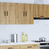 Kitchen Wall Cabinet Kalmar Artisan Oak Engineered Wood 853586