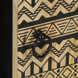 Sideboard 90x33.5x75 cm Solid Rough Wood Mango 4018656