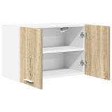 Hanging Cabinet 2 pcs Sonoma Oak and White 60 x 31 x 40 cm 884167