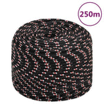 ZNTS Boat Rope Black 8 mm 250 m Polypropylene 152345