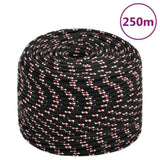 ZNTS Boat Rope Black 8 mm 250 m Polypropylene 152345