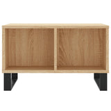 Coffee Table Sonoma Oak 60x50x36.5 cm Engineered Wood 830551