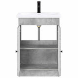 Bathroom Furniture Set Concrete Grey 56 x 37.5 x 81 cm 3404167