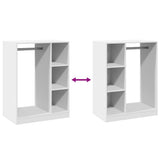 Wardrobe White 77x48x102 cm Engineered Wood 840807