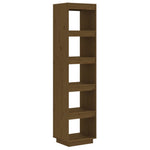 Book Cabinet/Room Divider Honey Brown 40x35x167 cm Solid Wood Pine 810857