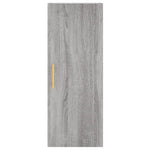 Highboard Grey Sonoma 34.5x34x180 cm Engineered Wood 3198911