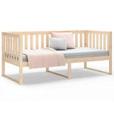 Day Bed without Mattress 100x200 cm Solid Wood Pine 820886