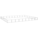 Dog Kennel Silver 63 m Steel 3082185