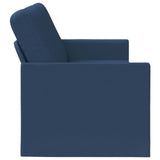 3 Seater Sofa Blue 190 x 81 x 82 cm Fabric 42041114