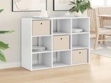 Sideboard with Drawer White 88.5 x 29 x 84.5 cm 8000484