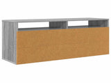 Lowboard with Drawer Grey Sonoma 102 x 32 x 48.5 cm 8000593