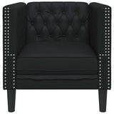 Sofa Black 74.5 x 71 x 70.5 cm PVC 42013013