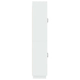 Cabinet Set 2 pcs High Gloss White Engineered Wood 3416785
