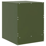 Bedside Cabinets 2 pcs Green 34.5x39x44 cm Steel 841628