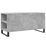 Coffee Table Concrete Grey 102x44.5x50 cm Engineered Wood 831008
