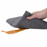 Oil Absorbent Pads 100 pcs Grey 40x50 cm 4104710
