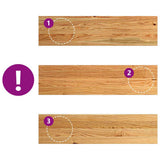 Window Sills 2 pcs Light Brown 80x20x2 cm Solid Wood Oak 4009134