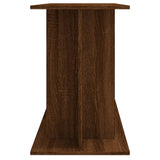Aquarium Stand Brown Oak 120x40x60 cm Engineered Wood 833598