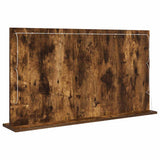 Vanity Mirror Rectangular Smoked Oak 100 x 55 x 18 cm 868305