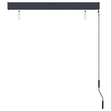Outdoor Roller Blind 120x250 cm Yellow and Blue 145962