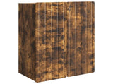 Wall-Mounted Cabinet Smoked Oak 66 x 34.5 x 92 cm 898230