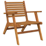 Garden Chair Brown Solid acacia wood Standard Durable 316252