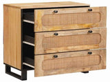 Sideboard Brown 60 x 33 x 75 cm Solid Mango Wood 4018047