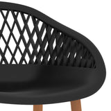 5 Piece Bar Set Black 3057462