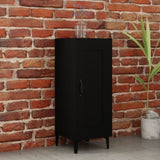 Sideboard Black 34.5x34x90 cm Engineered Wood 812421