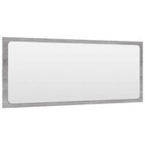 2 Piece Bathroom Furniture Set Grey Sonoma Engineered Wood 826624