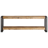 TV Cabinet 120x30x40 cm Rough Mango Wood 320679