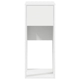 ZNTS Computer Tower Stand with Drawer White 30x44x74 cm 858731