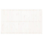 ZNTS Wall Headboard White 185x3x110 cm Solid Wood Pine 824964