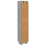 Cabinet Set 2 pcs Grey Sonoma 34.5 x 33 x 90 cm Engineered Wood 3416373