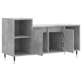 TV Cabinet Concrete Grey 100x35x55 cm Engineered Wood 831312