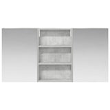 Bathroom Cabinet Set 3 pcs 120 x 10.5 x 60.5 cm Engineered wood 3403731