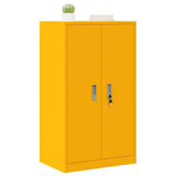 Storage Cabinet Mustard Yellow 60 x 40 x 105 cm Steel 891733