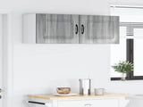 Dishwasher Panel Kalmar 2 pcs Grey Sonoma 50 x 31 x 40 cm 884547