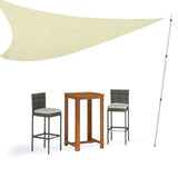Telescopic Tarp Poles with Length of 102-260 cm 2 pcs Aluminum 315219