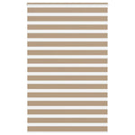 ZNTS Zebra Blind Sand Brown 150x230 cm Fabric Width 145.9 cm Polyester 4014609