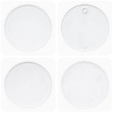 Coffee Table Solid Reclaimed Wood 60x45 cm White 244820