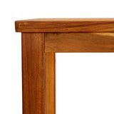 316405 Garden Console Table 80x35x75 cm Solid Acacia Wood