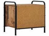 Bedside Cabinet 2 pcs Old Wood 40 x 30 x 50 cm Engineered Wood 8013527