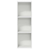 Book Cabinet/TV Cabinet White 36x30x114 cm Engineered Wood 800135