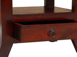 Bedside Cabinet Brown 40 x 40 x 45,5 cm Solid Mahogany Wood 42009932